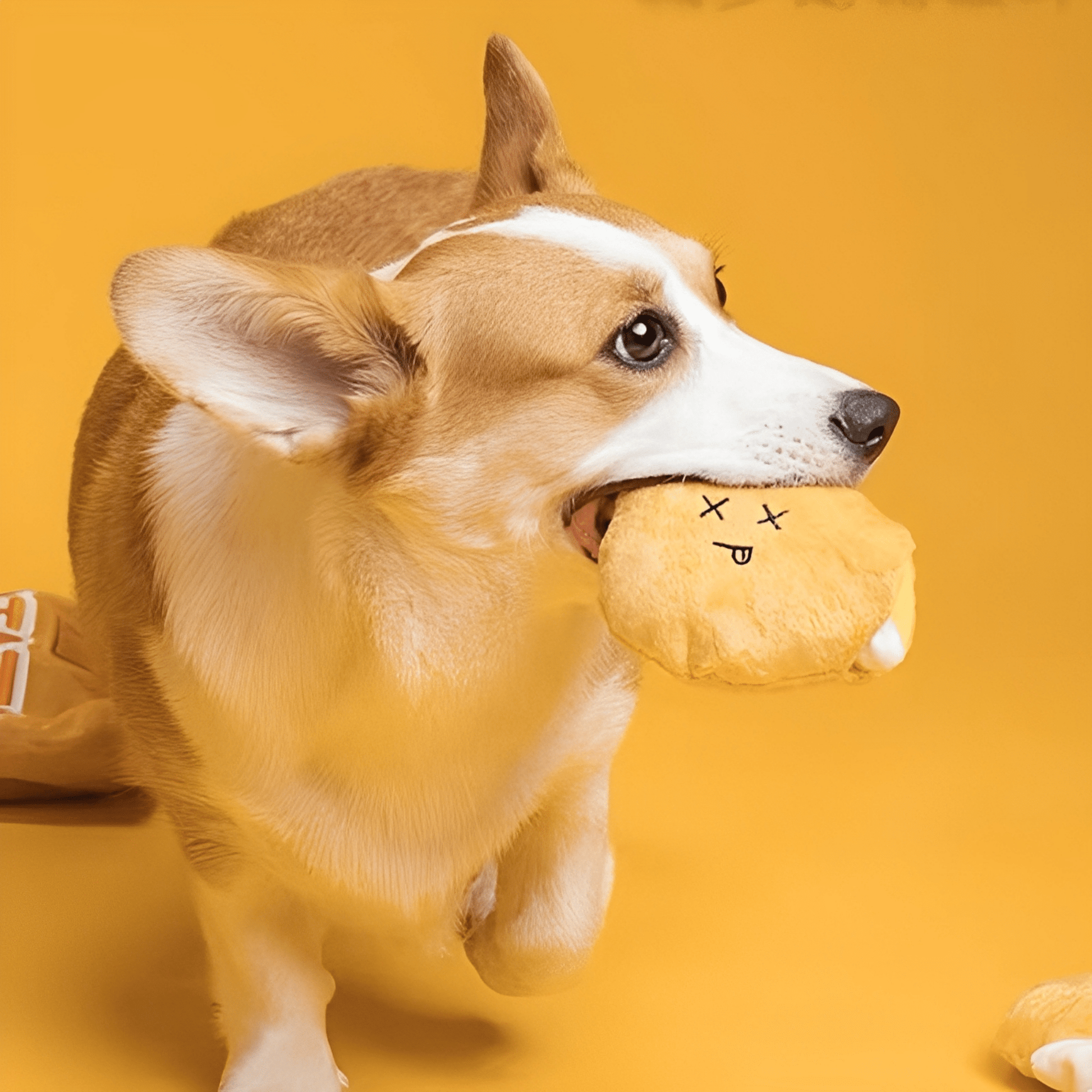 Barkritos - Snuffelspeelgoed Hond Chipszak Met Piep - Mivero