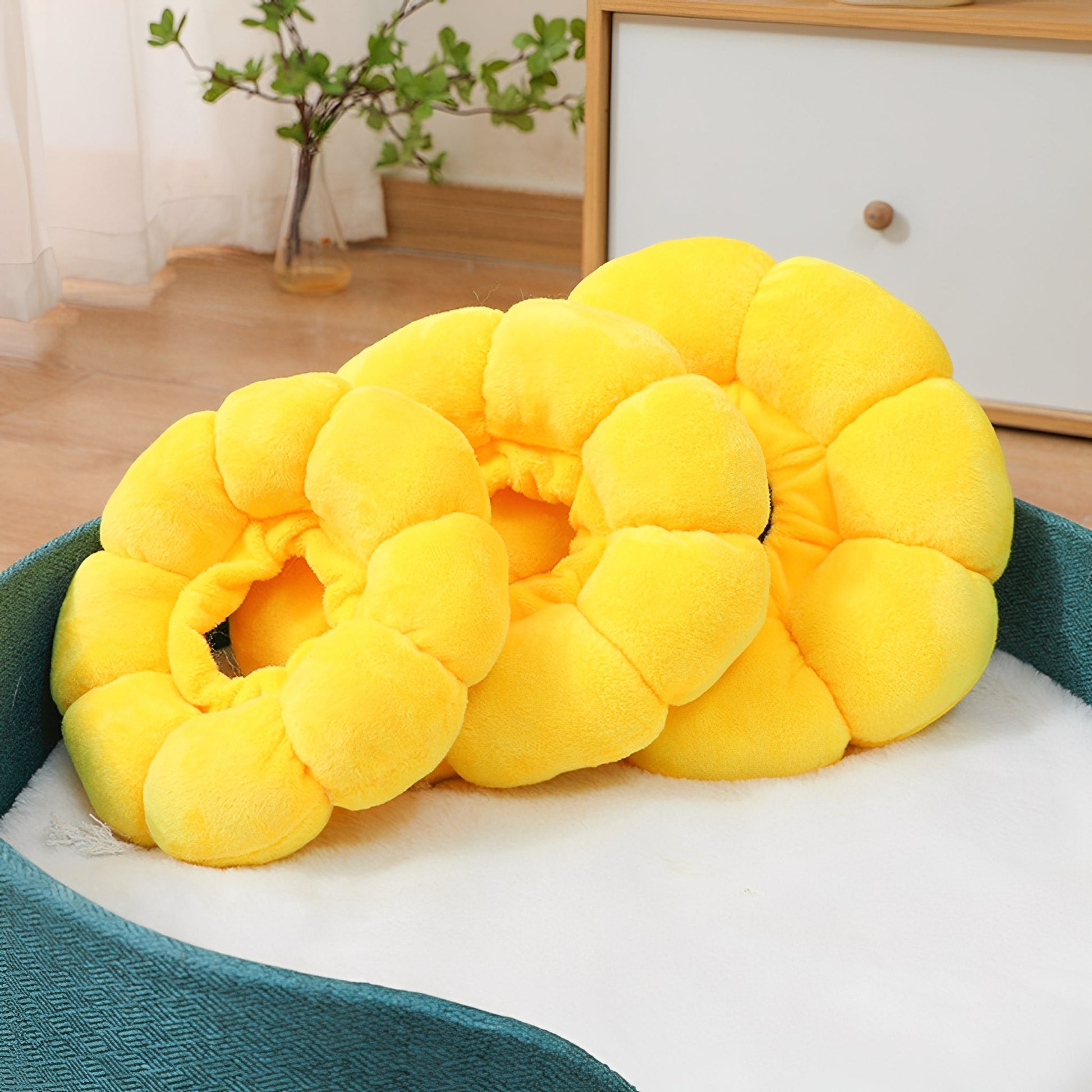 Bloomie - Verstelbare Zonnebloem Herstelkraag - Mivero