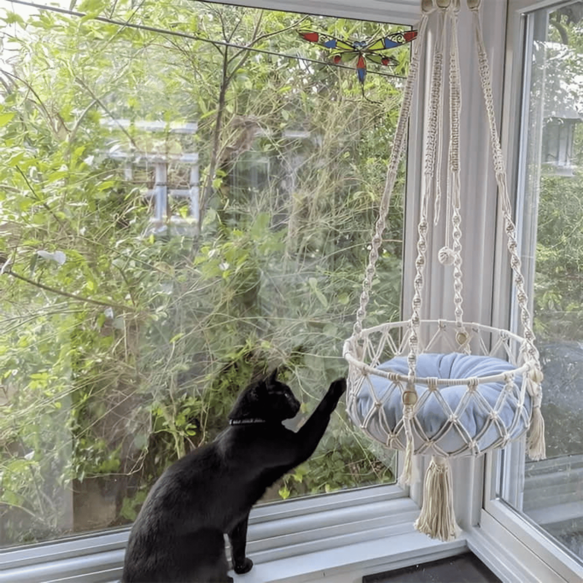 Boheema - Bohemien Hangende Kattenhangmat - Mivero