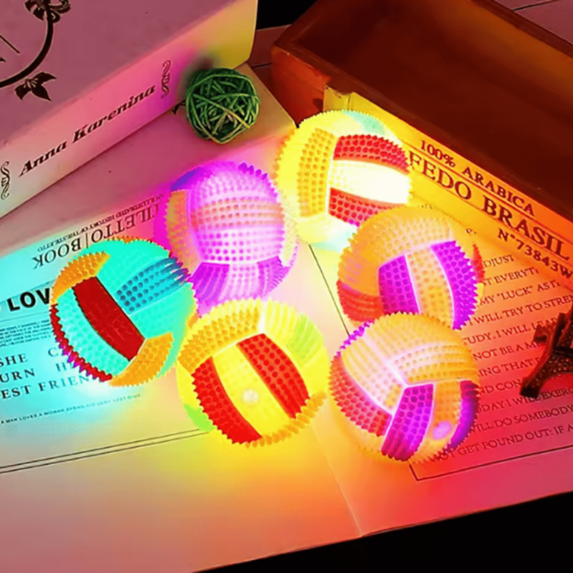 BrightChomp - Interactieve Lichtgevende Kauwbal - Mivero