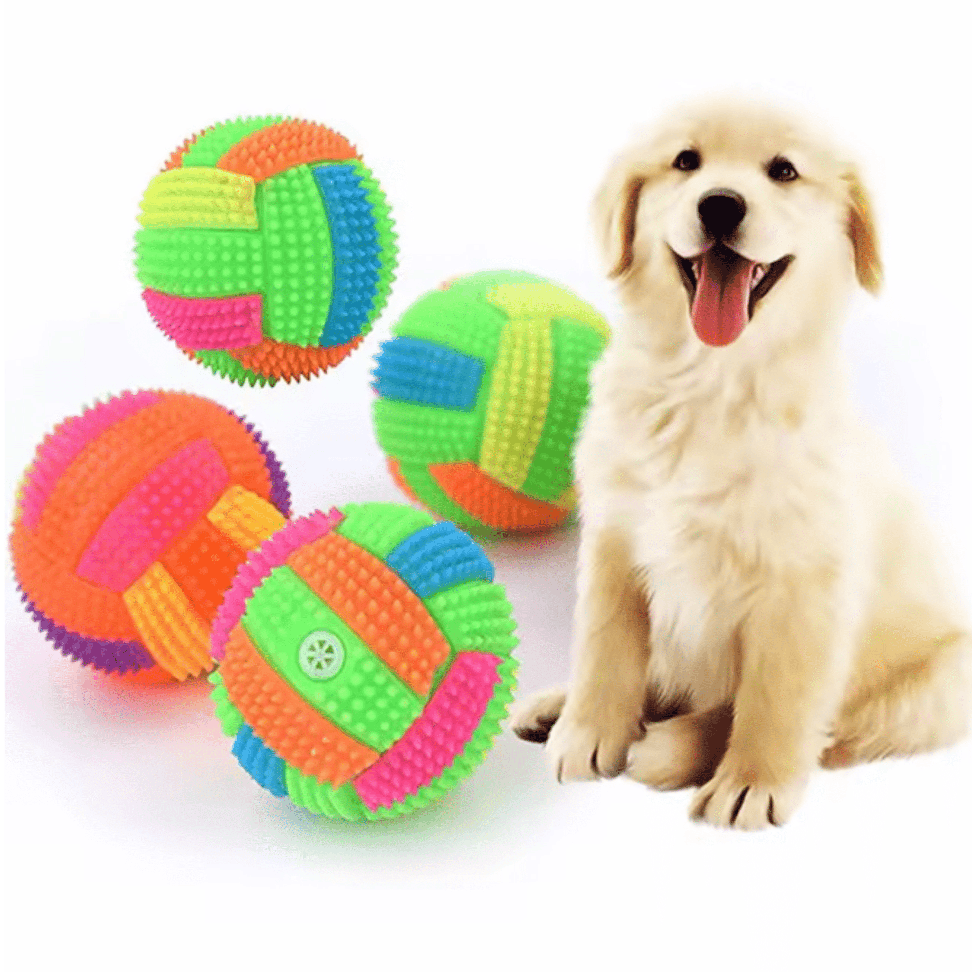 BrightChomp - Interactieve Lichtgevende Kauwbal - Mivero