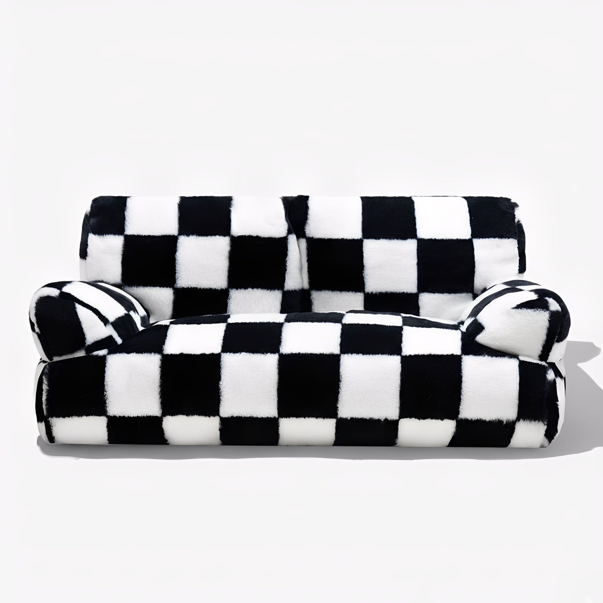 CheckNest - Kattenbed Geruit Wasbaar Antislip - Mivero