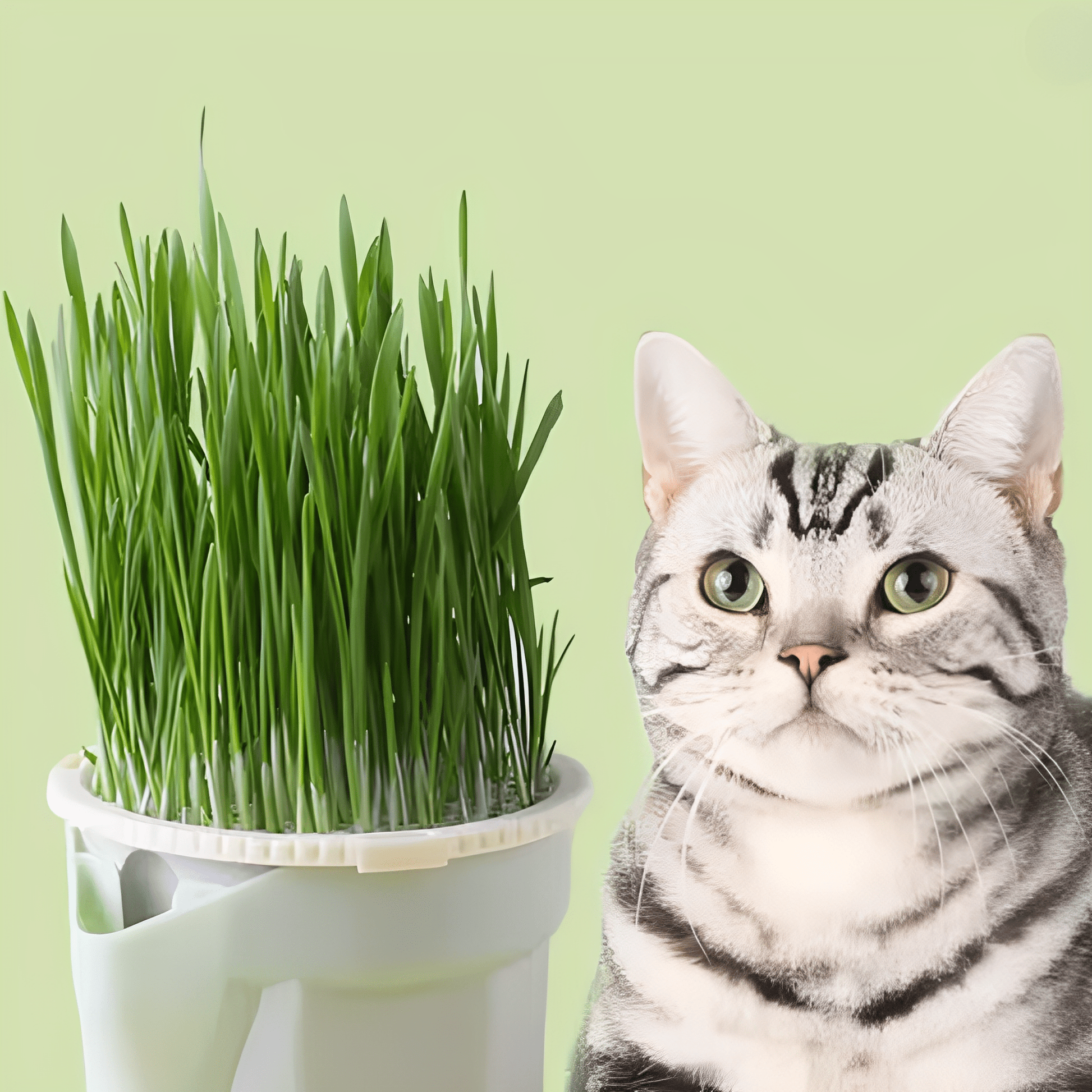 Chewfresh - Herbruikbare Kattenkruid Kweekbeker - Mivero