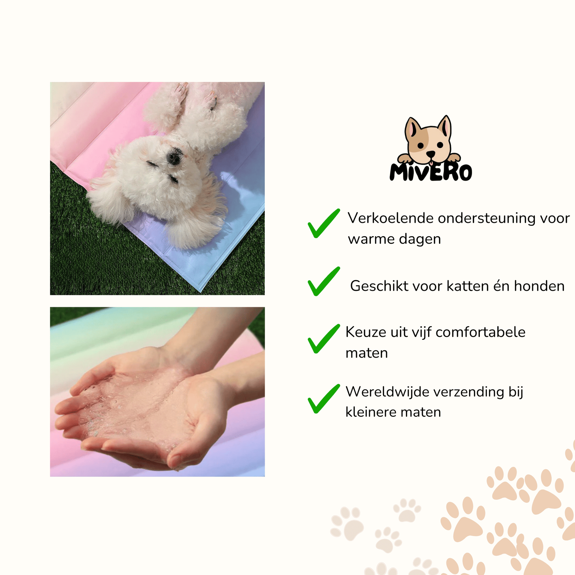 Chillow - Verkoelend Ademend Huisdierenbed - Mivero