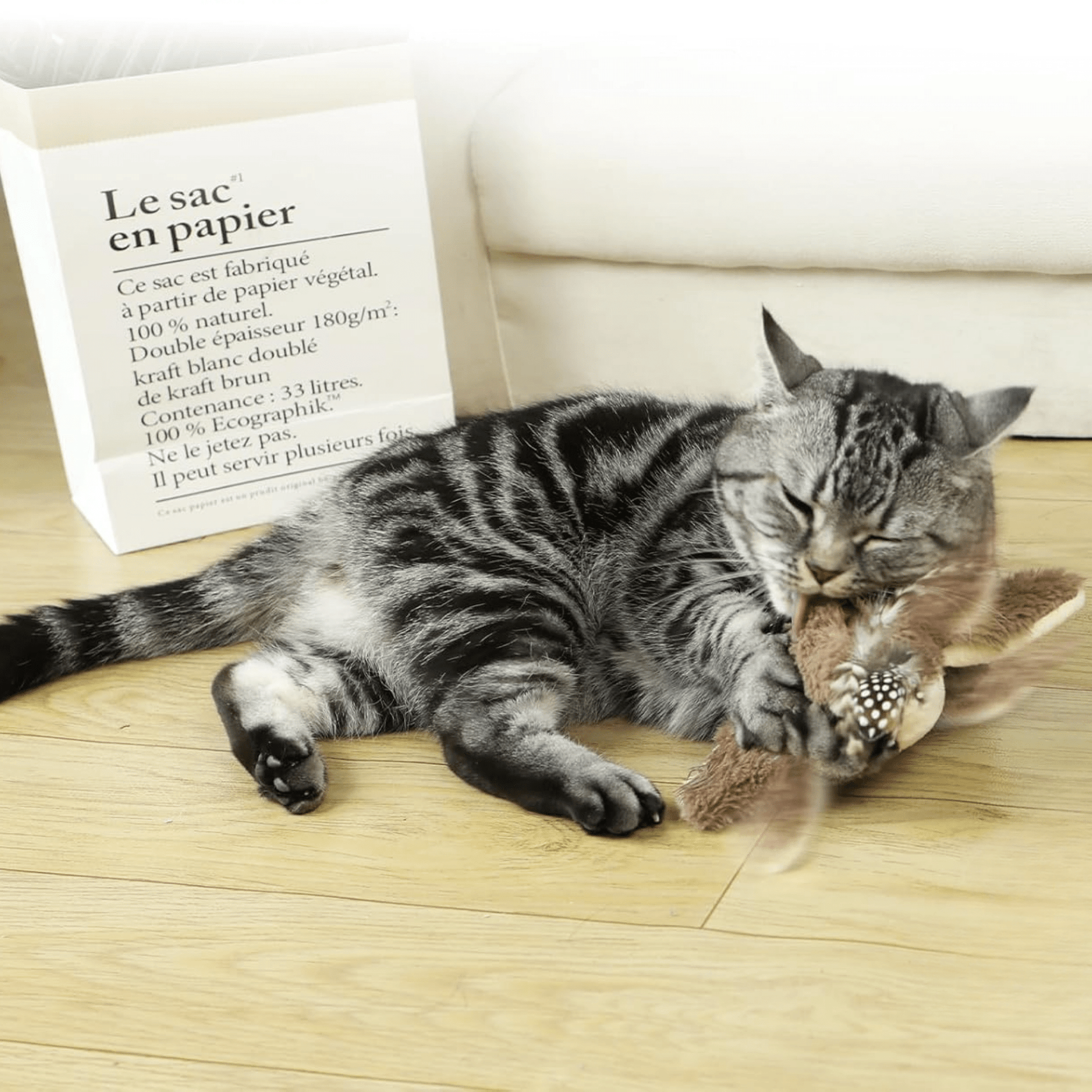 ChirpFly - Katten Speelgoed Interactieve Vogel 2.0 - Mivero