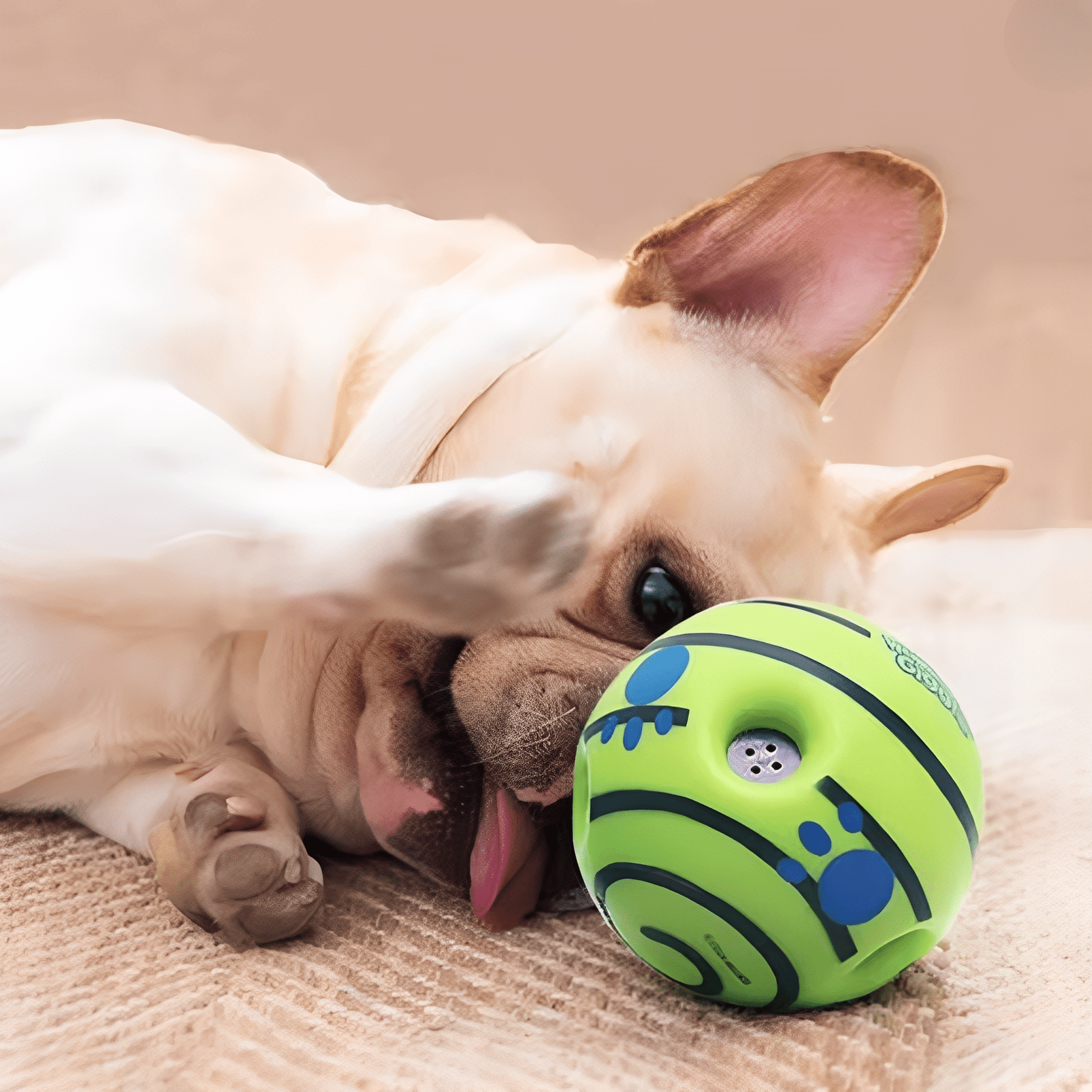 Chompix - Interactieve Geluidmakende Hondenspeelbal - Mivero