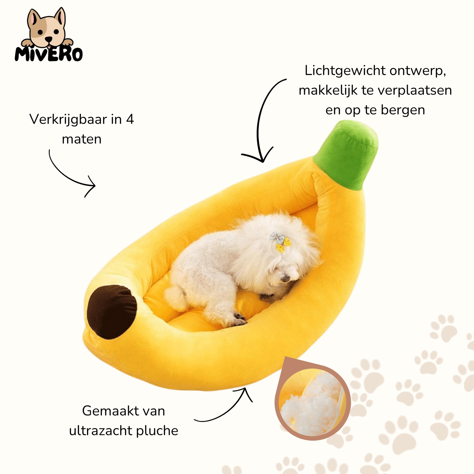 CozyBanana - Warme geborgenheid voor huisdieren - Mivero