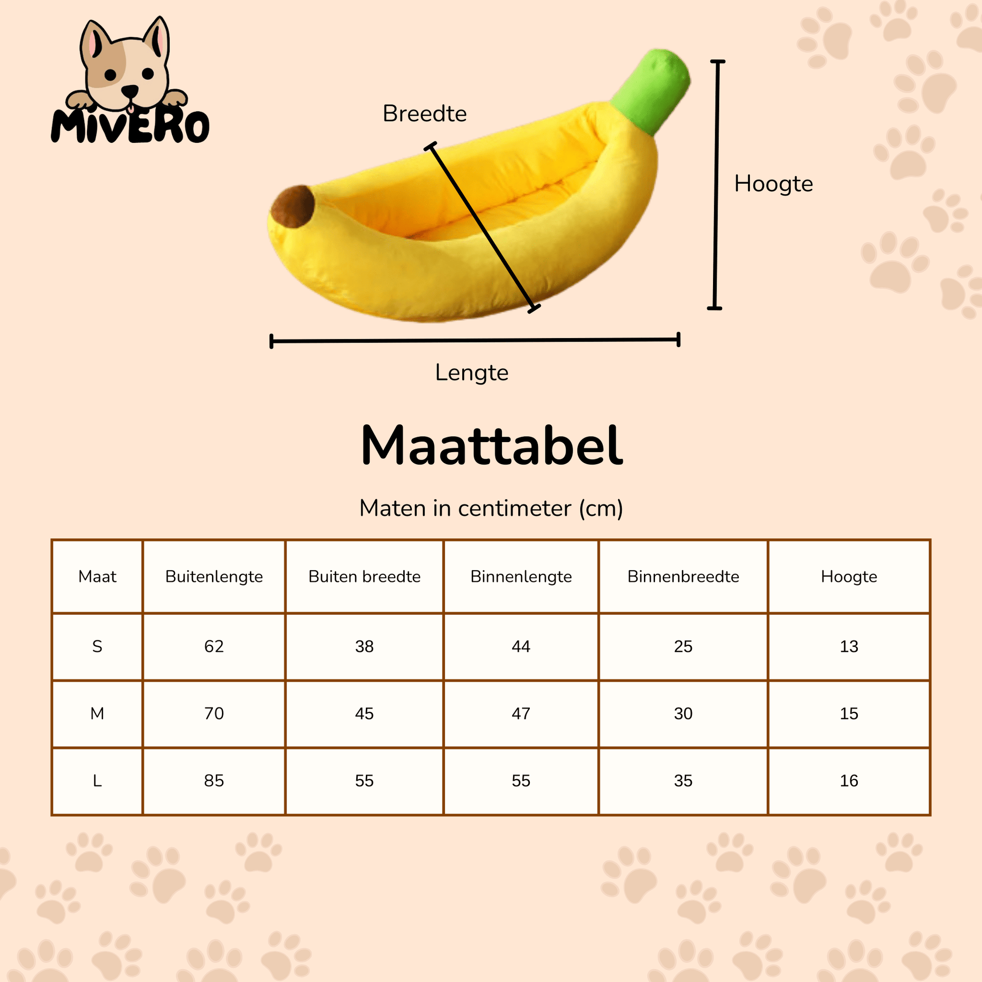 CozyBanana - Warme geborgenheid voor huisdieren - Mivero