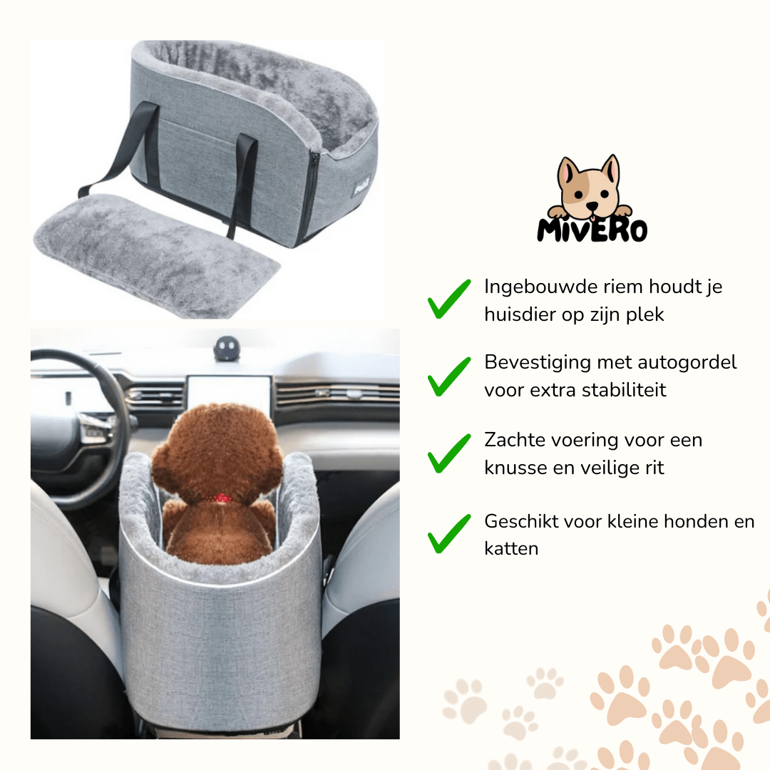 CozyCruze - Veilige Verstelbare Huisdierstoel - Mivero