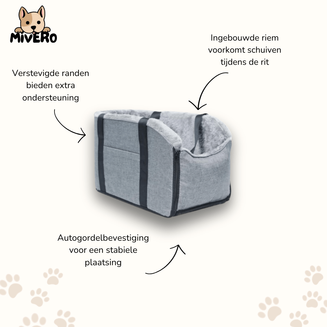 CozyCruze - Veilige Verstelbare Huisdierstoel - Mivero