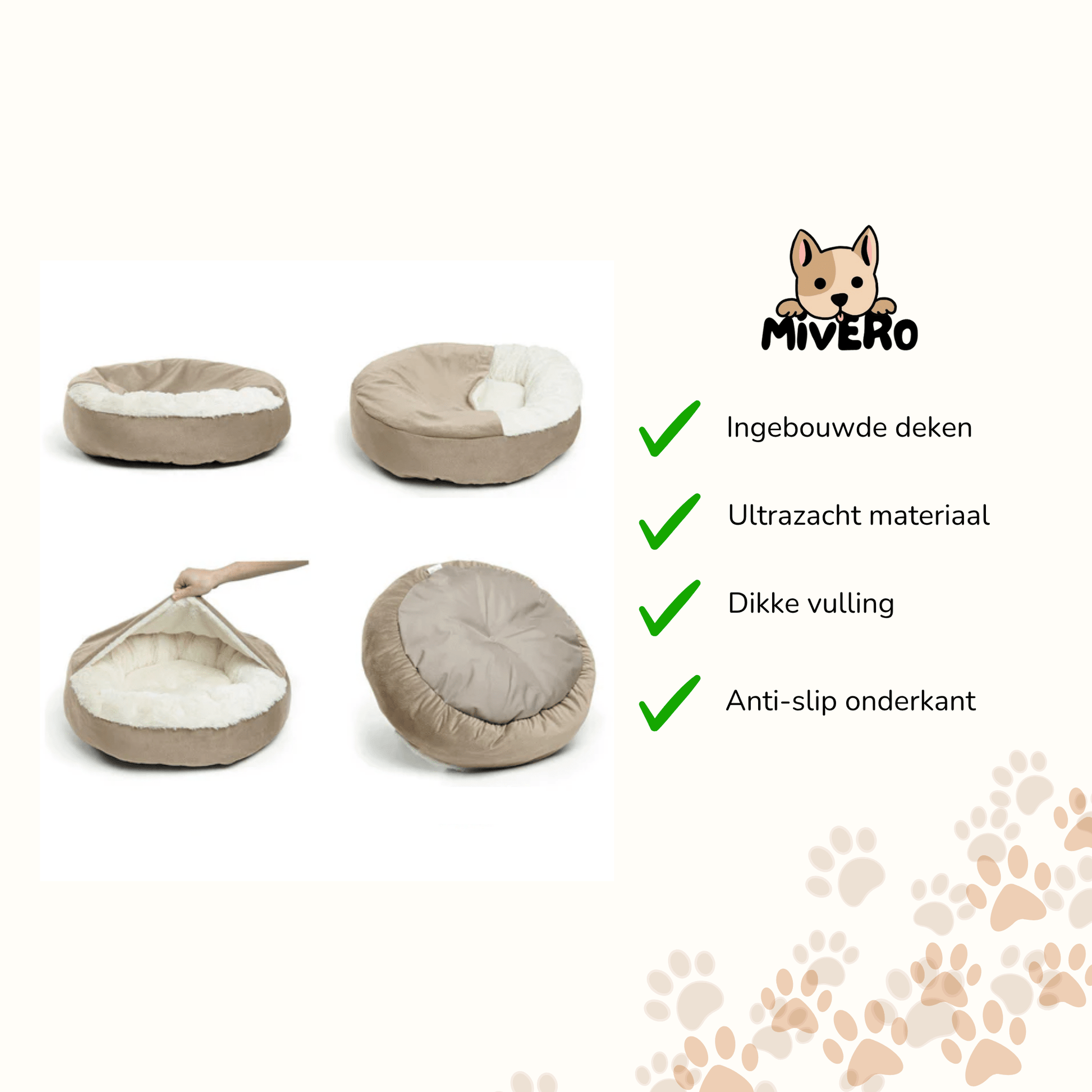 CuddleCave - Knusse Graafbare Huisdiermand - Mivero