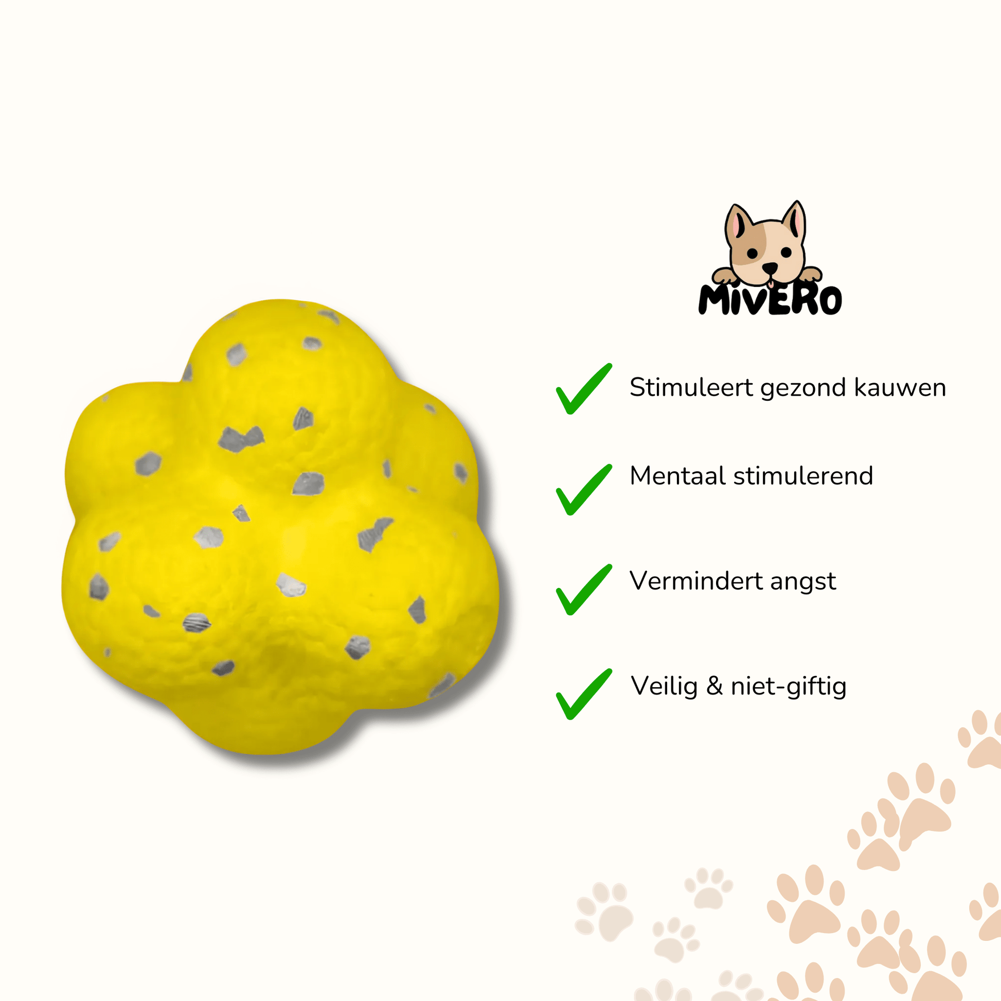 Dentiball - Tandverzorgende Kauwbal Hond - Mivero