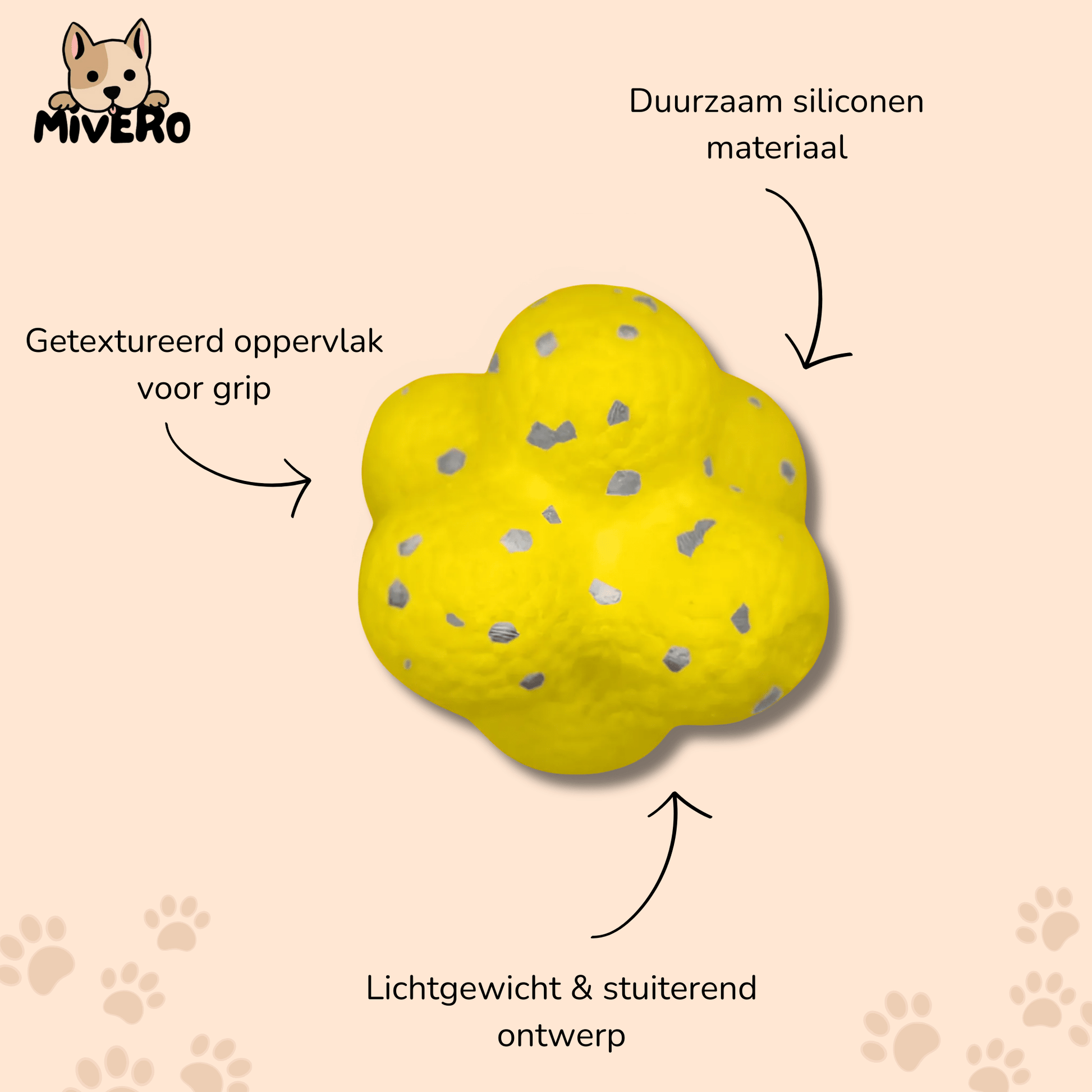 Dentiball - Tandverzorgende Kauwbal Hond - Mivero