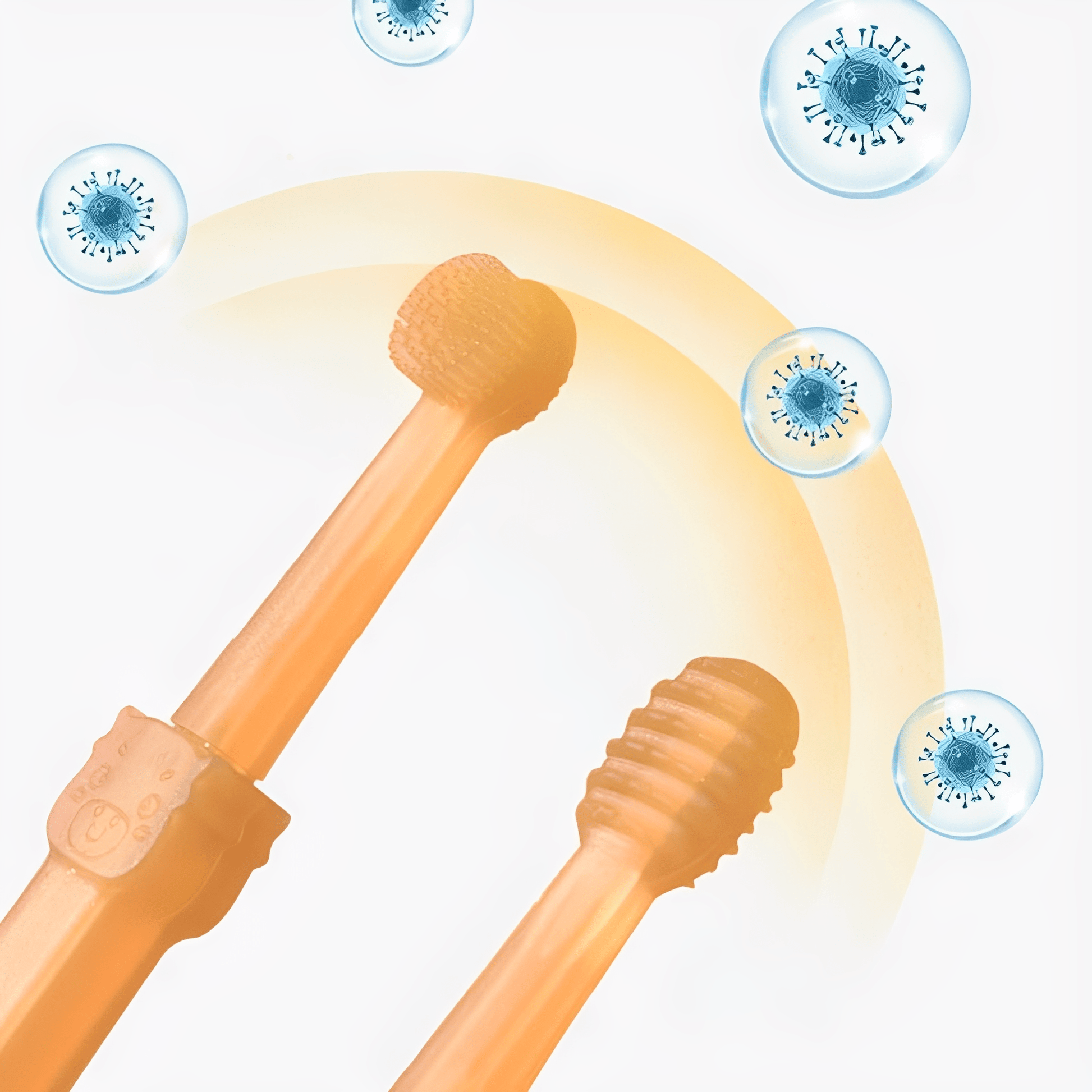 Dentura - Diepreinigende Veilige Huisdierentandenborstel - Mivero