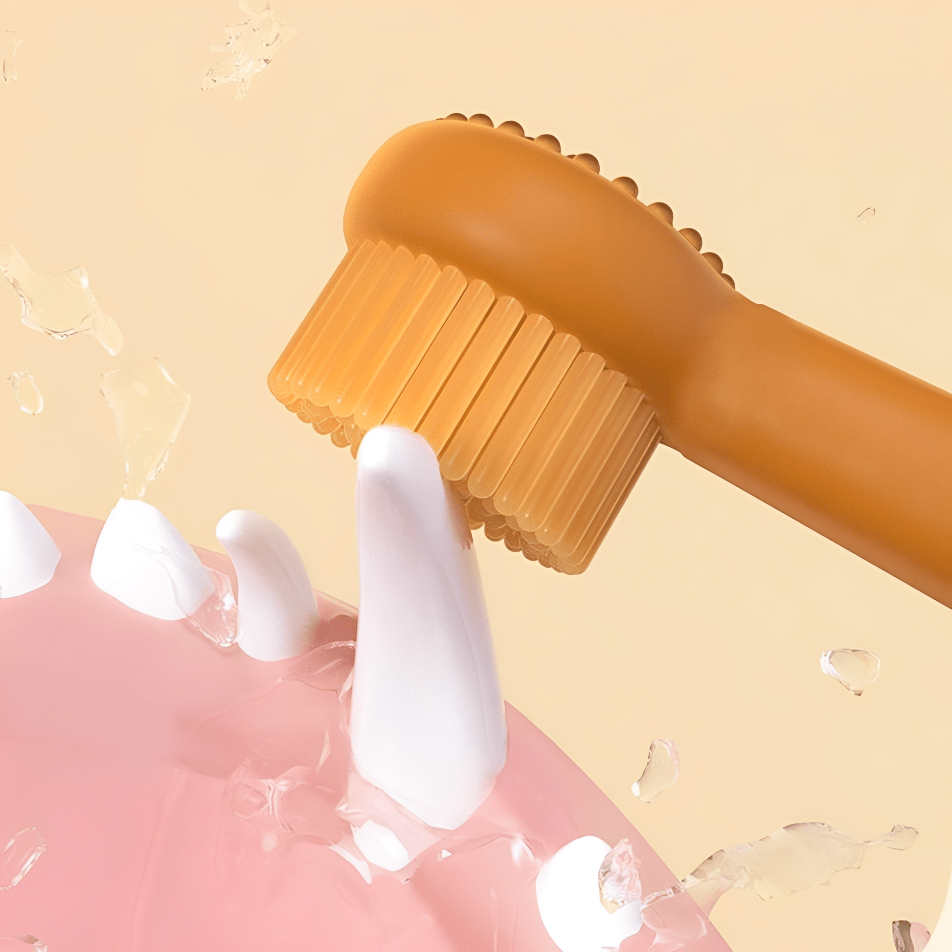 Dentura - Diepreinigende Veilige Huisdierentandenborstel - Mivero