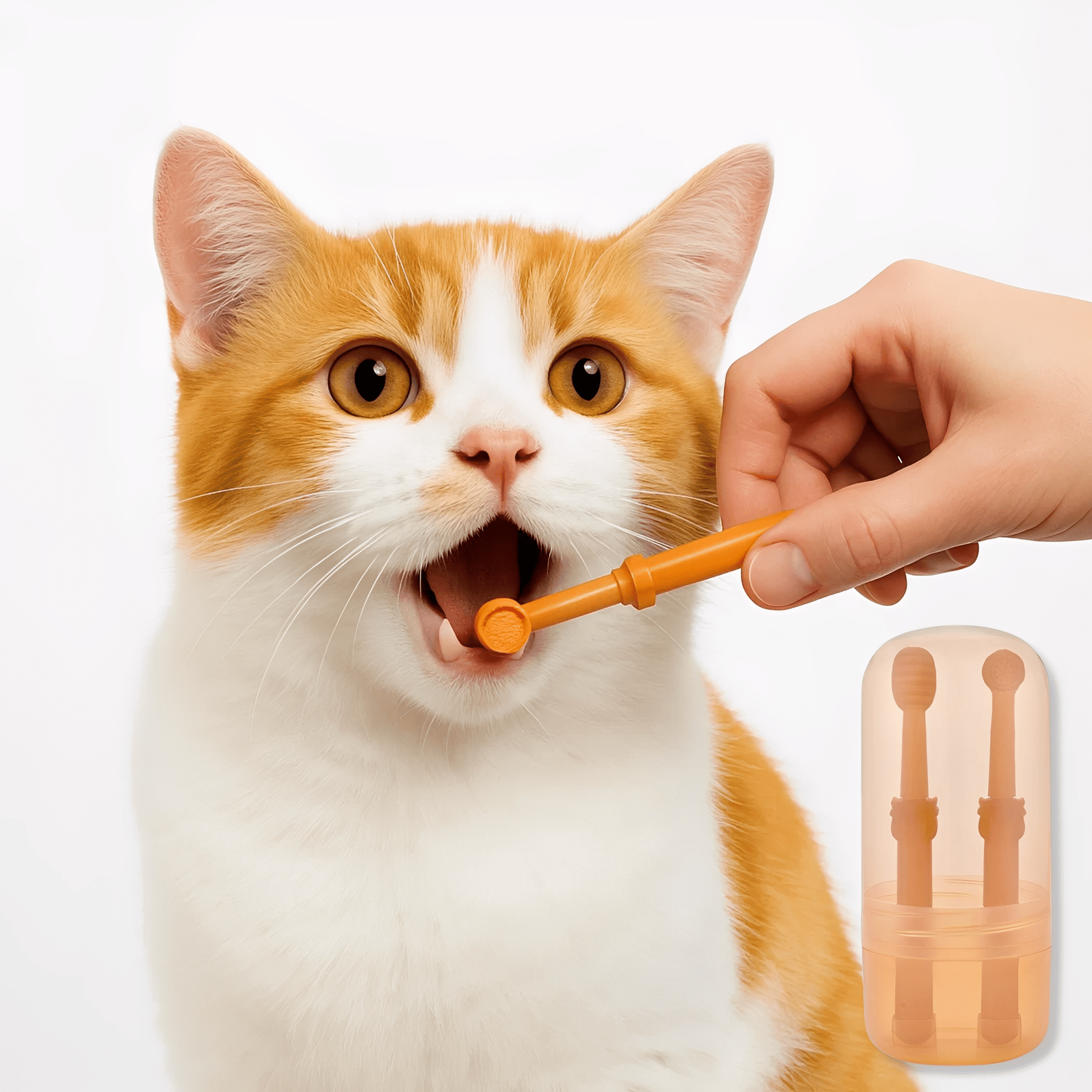 Dentura - Diepreinigende Veilige Huisdierentandenborstel - Mivero