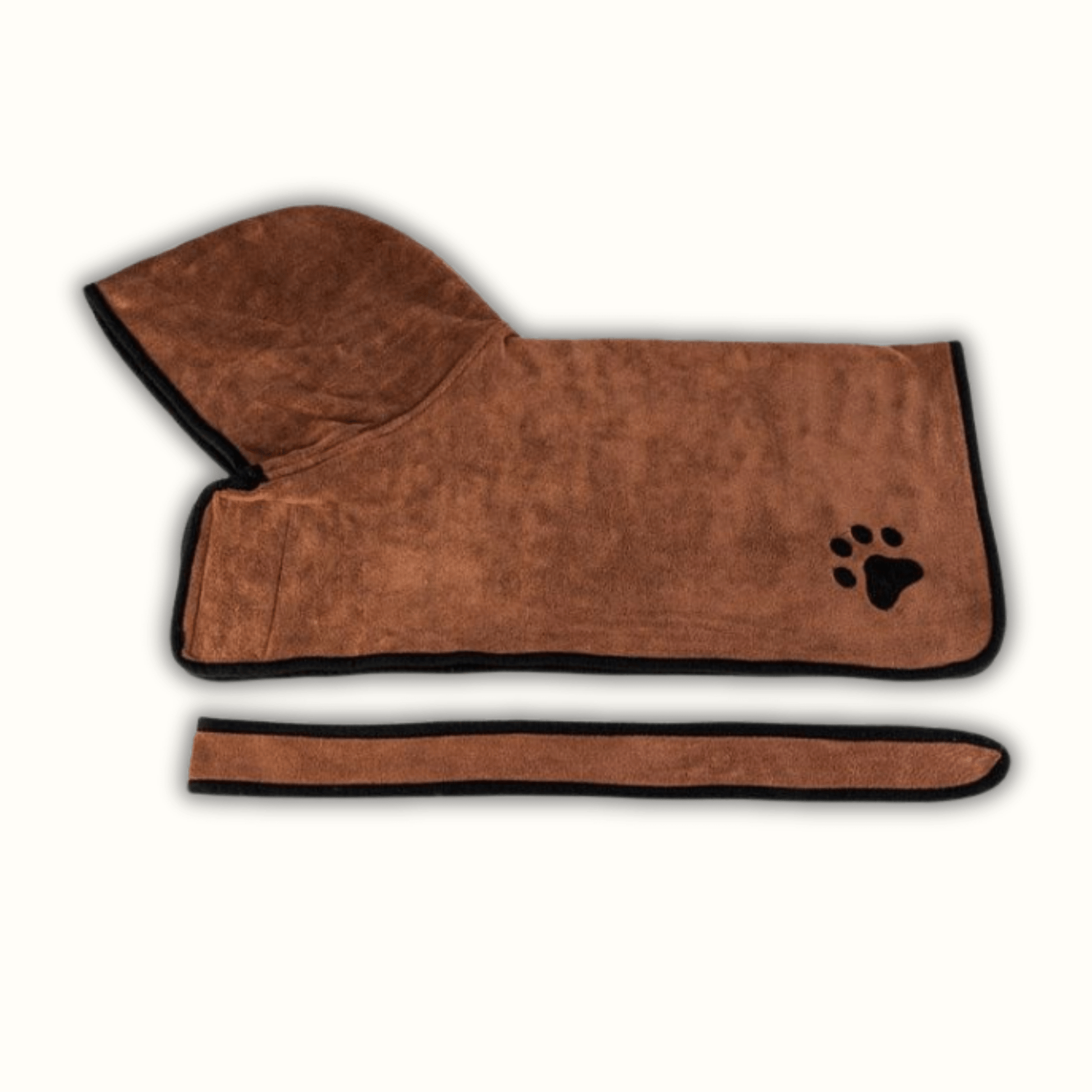 Droogie - Absorberende Microvezel Hondenbadjas - Mivero