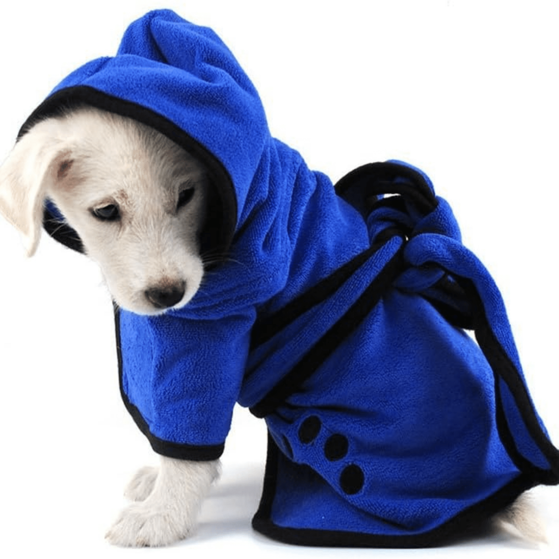 Droogie - Absorberende Microvezel Hondenbadjas - Mivero