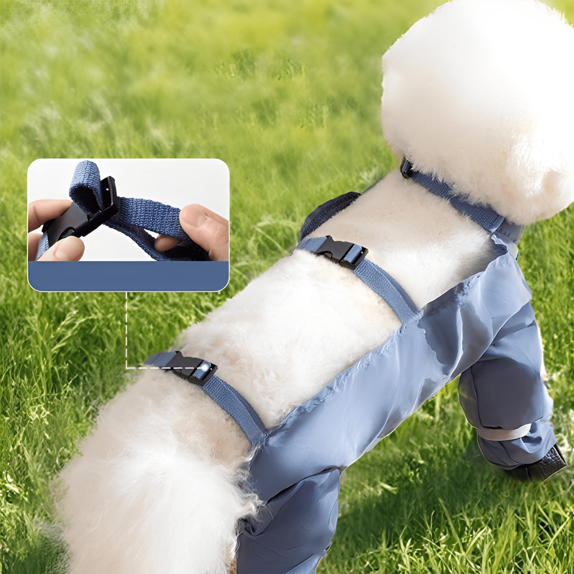 FetchCoat - Vuilafstotende Lichtgewicht Hondenjas - Mivero