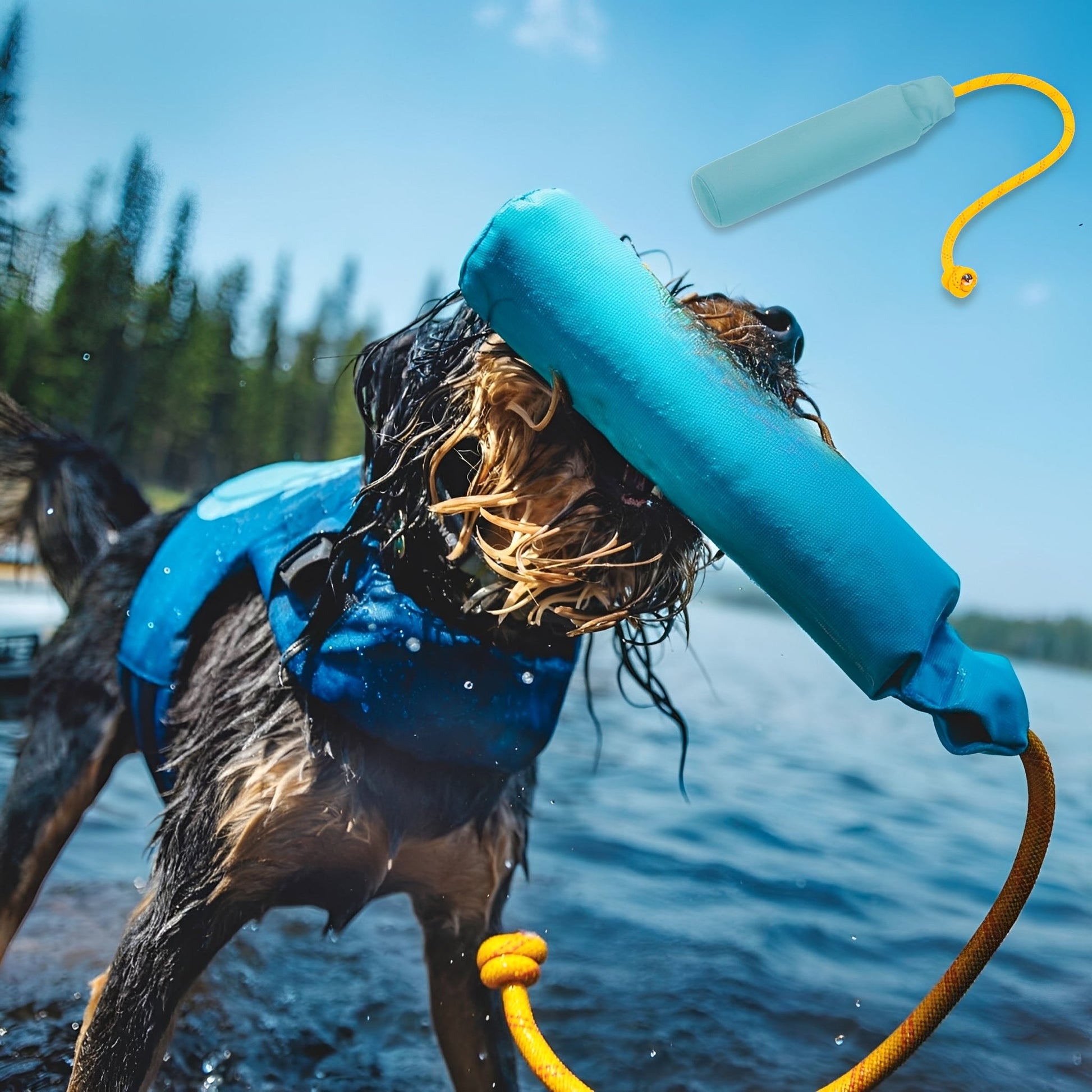 Floatie - Drijvend Touwspeelgoed Hond - Mivero