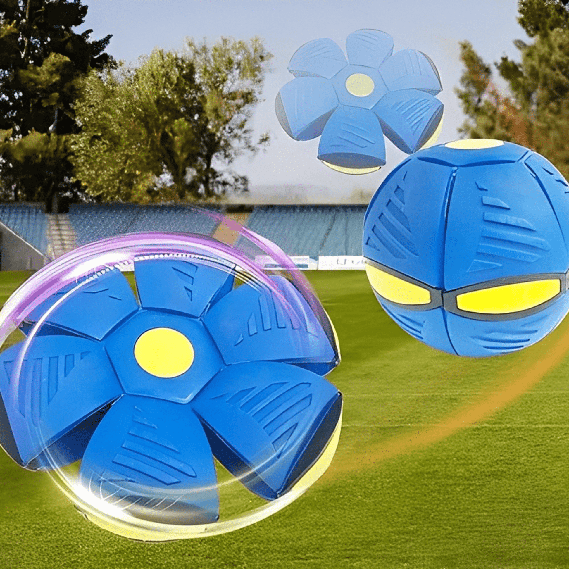 FrisBall – De 2 - in - 1 frisbee én bal voor eindeloos speelplezier! - Mivero