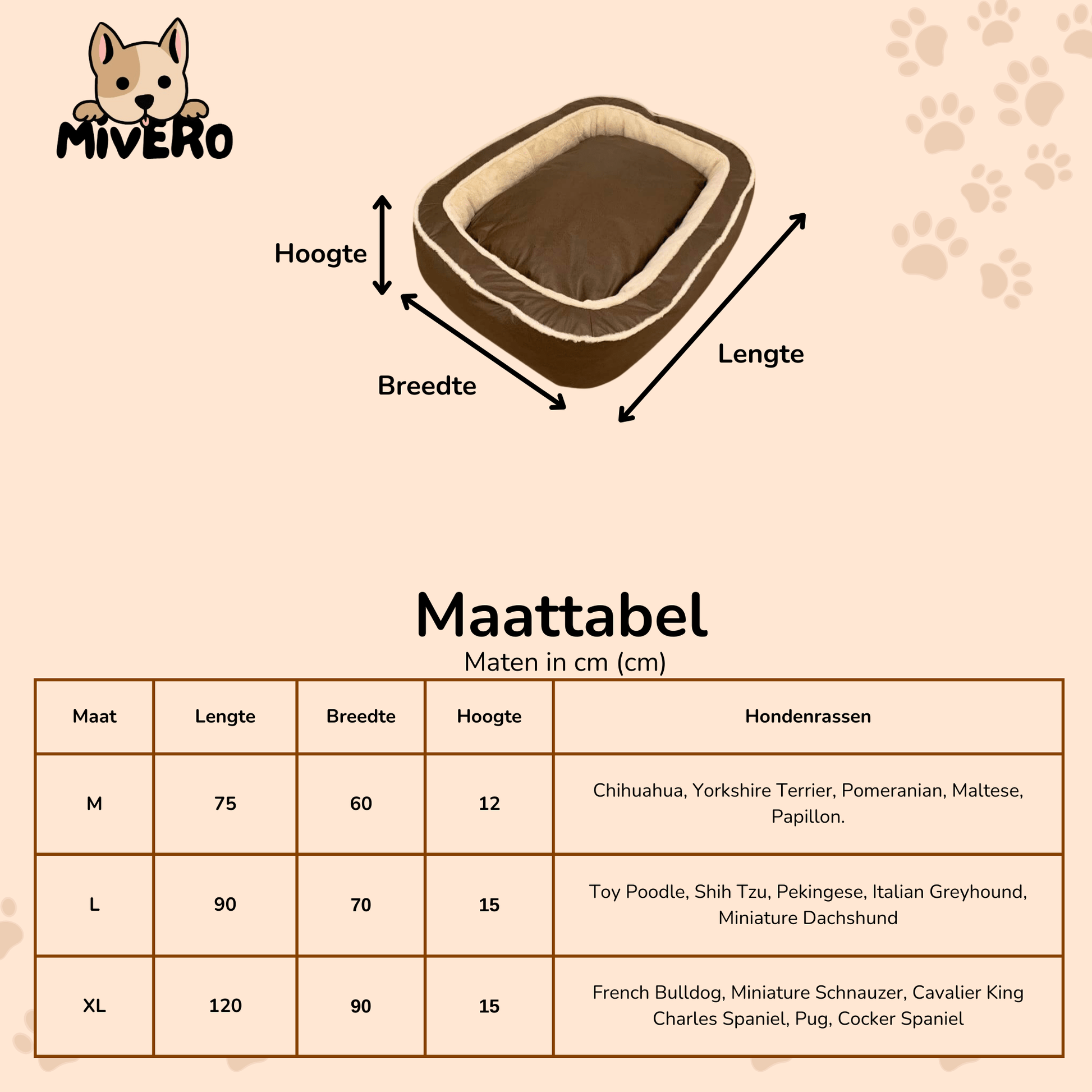 FurHaven - Orthopedisch Pluche Hondenbed - Mivero