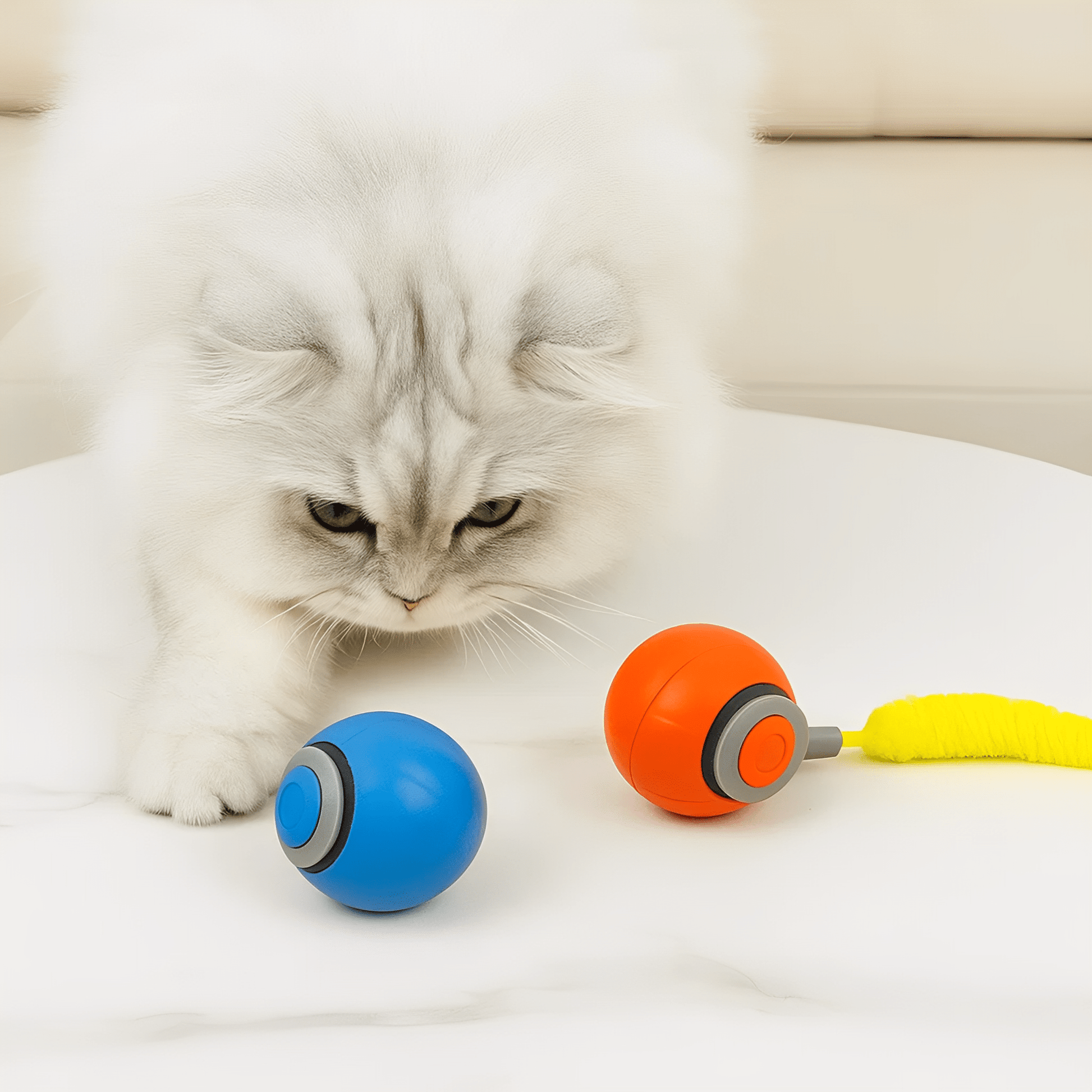 Zoomball 2.0 - Houdt katten actief en speels - Mivero