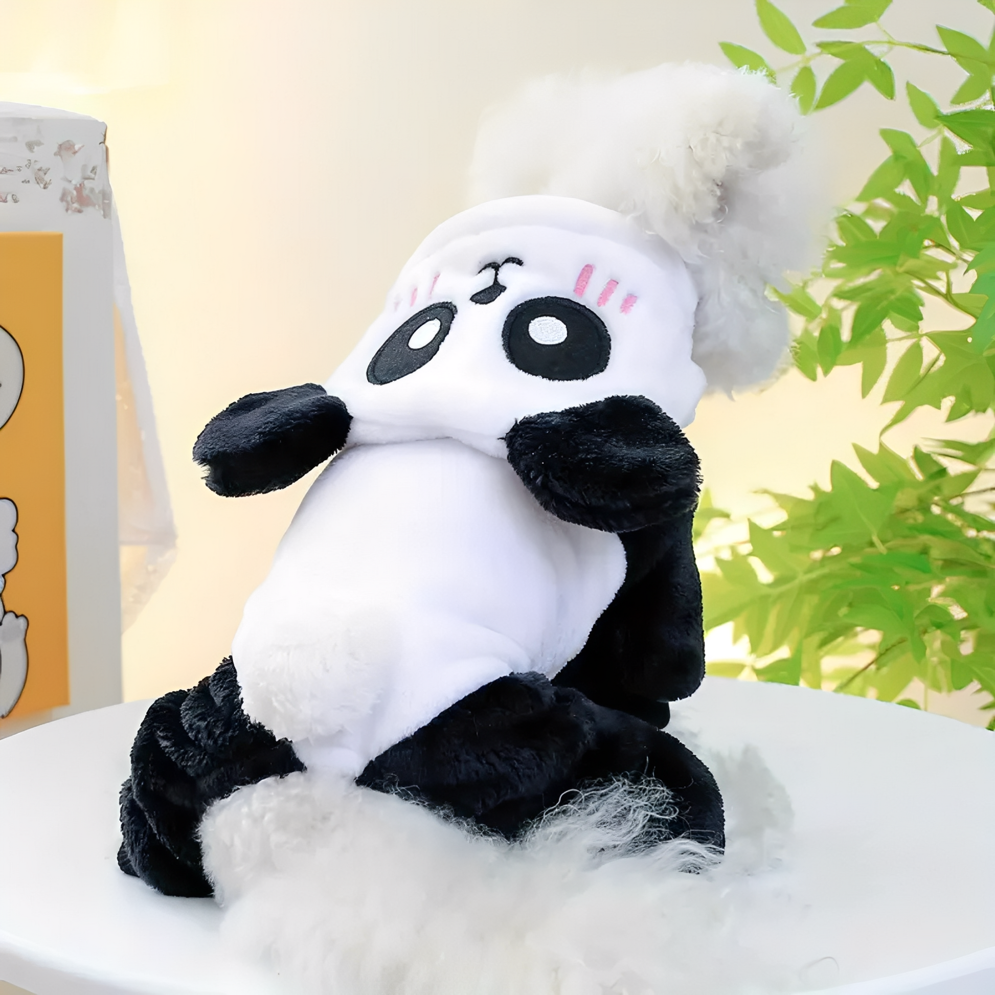 Pawnda - Hypoallergene Panda Hondenhoodie