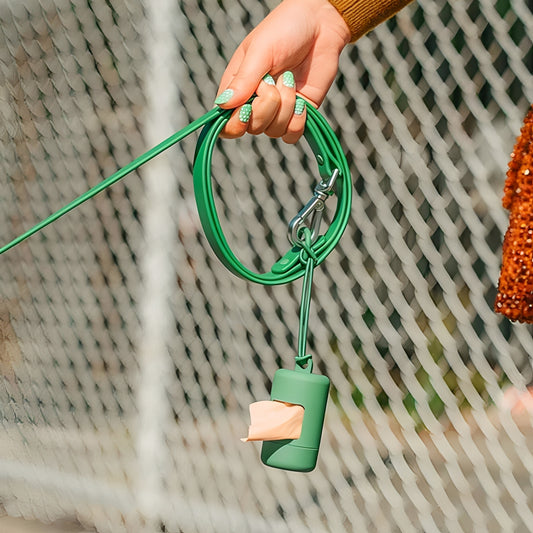 TidyTail - Handsfree Poepzakjeshouder Hondenriem