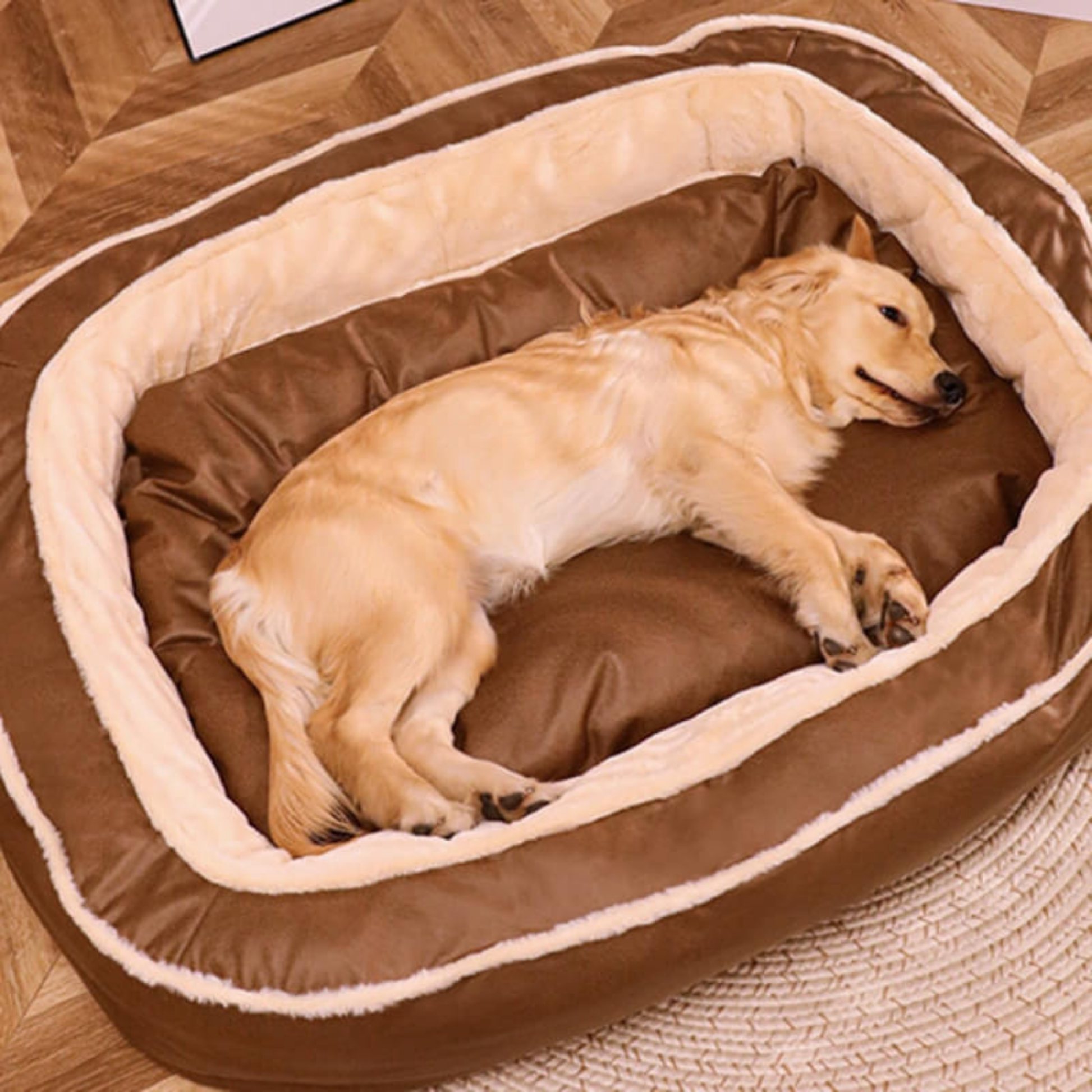 FurHaven - Orthopedisch Pluche Hondenbed
