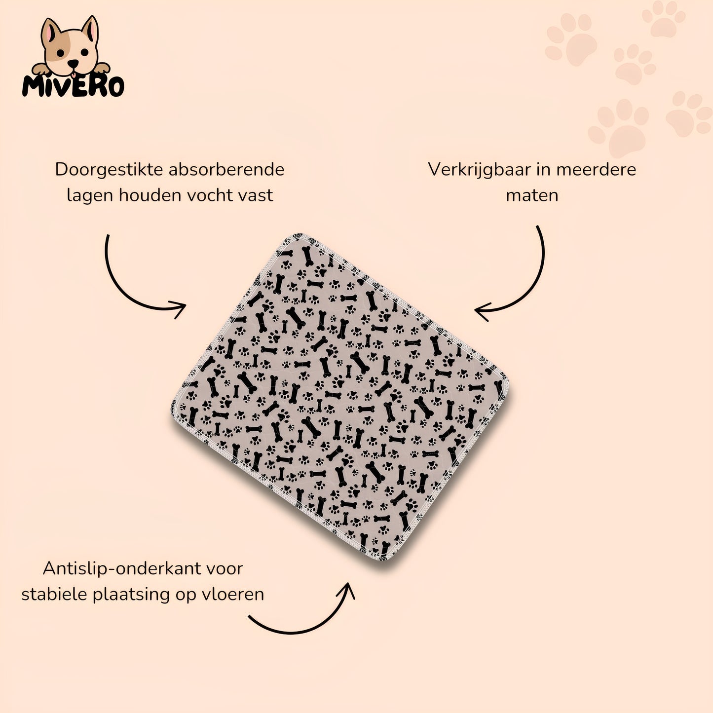 AbsorbEase - Herbruikbare Lekvrije Pethoezen