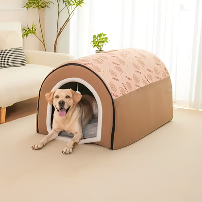 WarmNest - Verhoogd Veiligheids Hondenbed