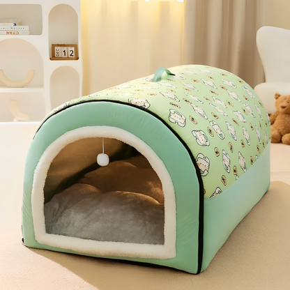 WarmNest - Verhoogd Veiligheids Hondenbed