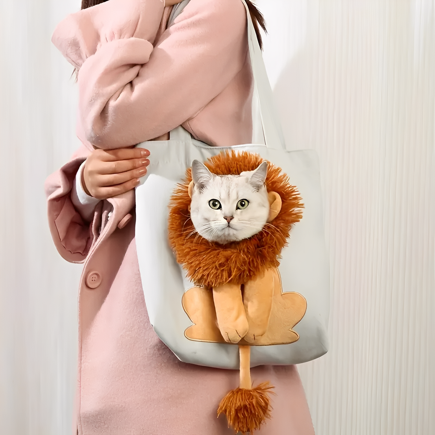 Luggipet - Canvas Kattenrugzak Lichtgewicht