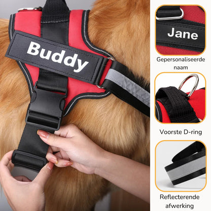 PawGuard - Gepersonaliseerd Hondentuigje