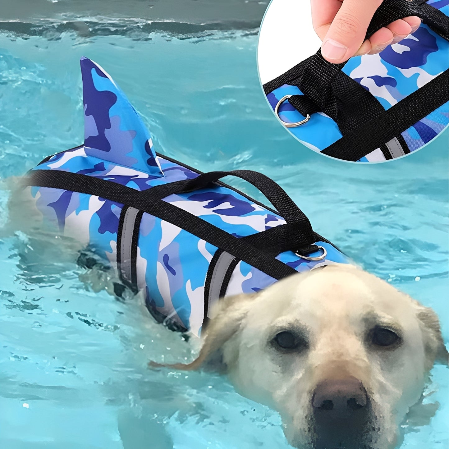 AquaPup - Drijvend Veiligheids Hondenzwempak