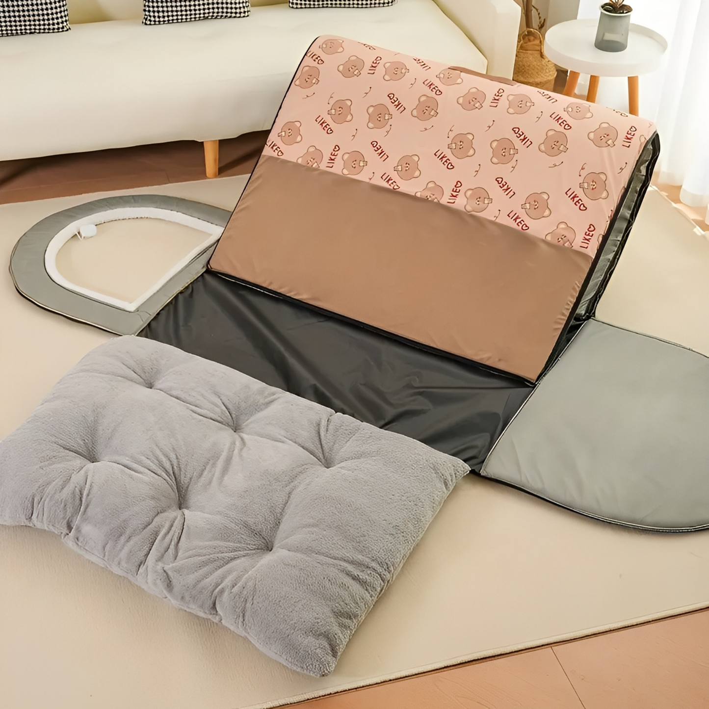 WarmNest - Verhoogd Veiligheids Hondenbed