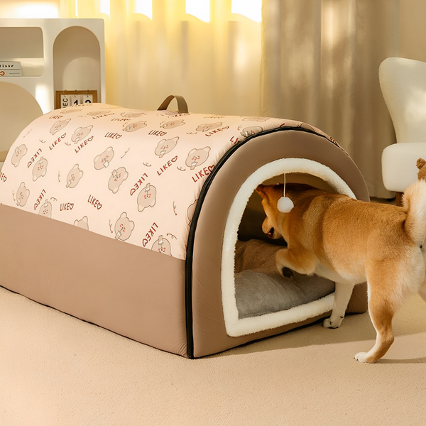 WarmNest - Verhoogd Veiligheids Hondenbed