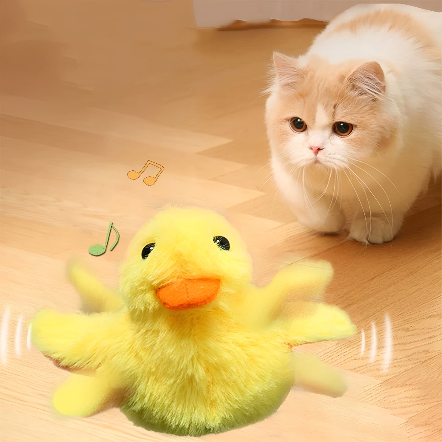 Ducksy - Touchgeactiveerde Bewegende Kattenspeelgoed
