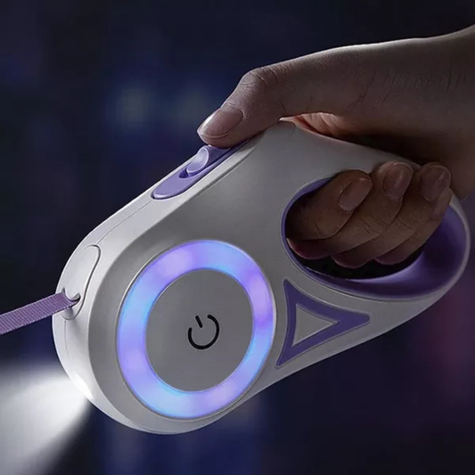 GlowTrek - LED Veiligheids Hondenriem