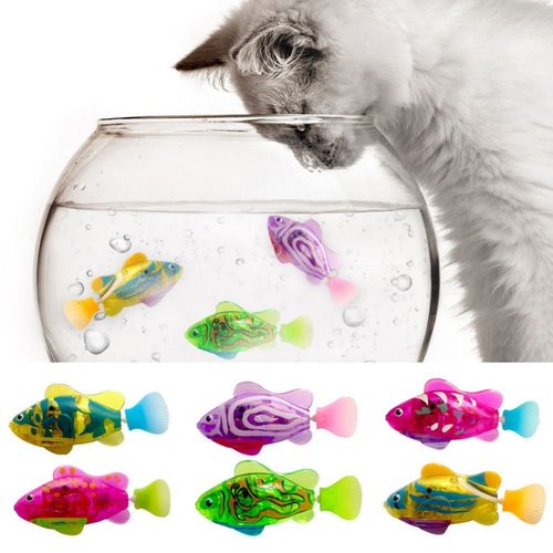 AquaWhirl - Interactieve Zwemmende Kattenvisjes
