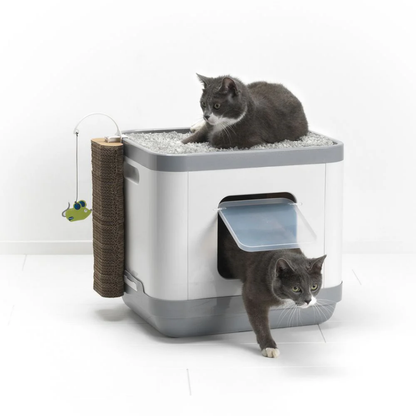 TriKitty - Gesloten Slaapbare Krabkattenbak