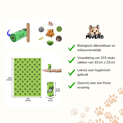 BioBagz - Biologisch Afbreekbare Poepzakjes