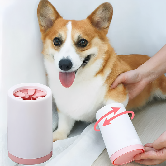 WagWash - Zelfreinigende Siliconen Pootreiniger