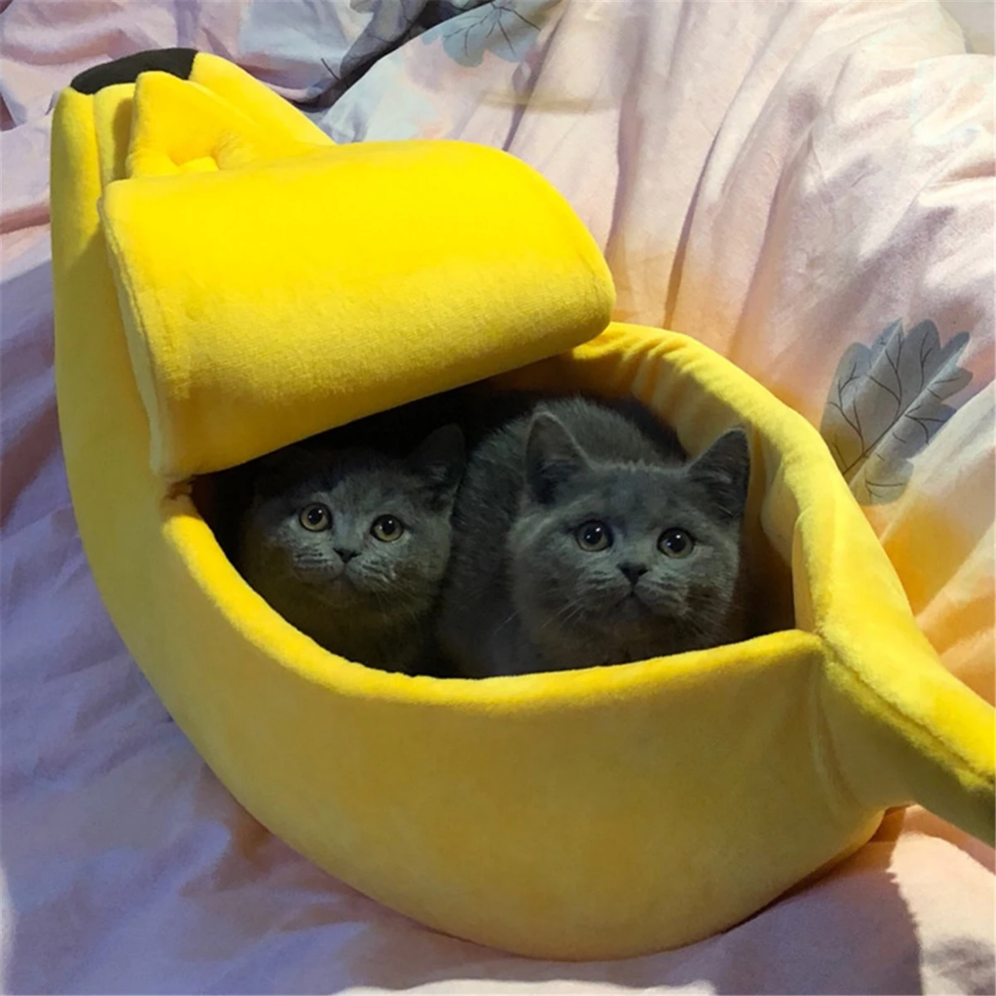 Bananapaws - Pluche Banaan Kattenmand