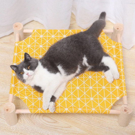 Cushura - Verhoogde Vochtwerende Kattenhangmat