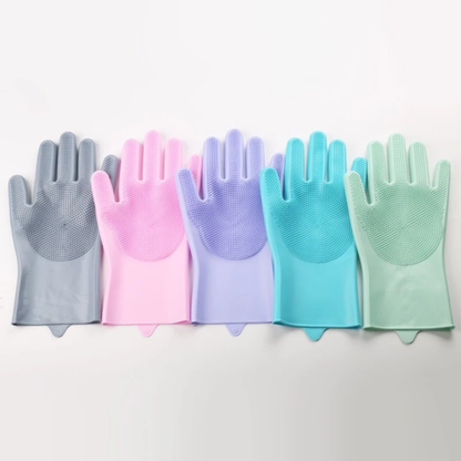 Scrubsy - Siliconen Massage Groominghandschoen