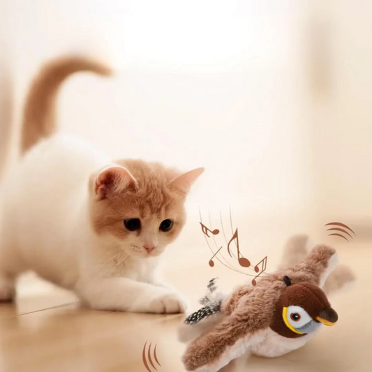 ChirpFly - Interactief Fladderend Kattenspeeltje