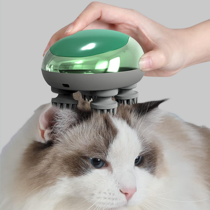 Whiskalm -  Waterdichte Siliconen Dierenmassager