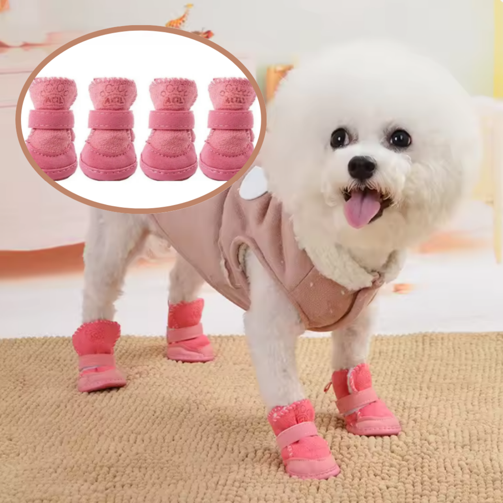 Pawzies - Beschermende Rubberen Hondenschoentjes